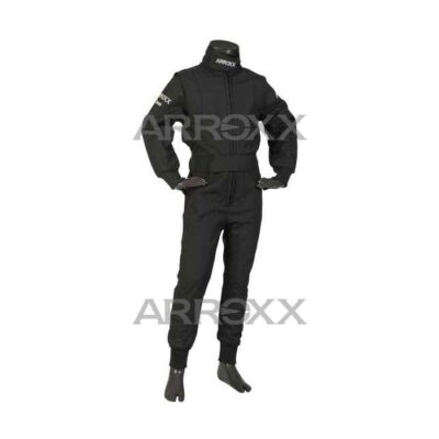 Arroxx Kartingpak Junior - 1 kleur - Zwart