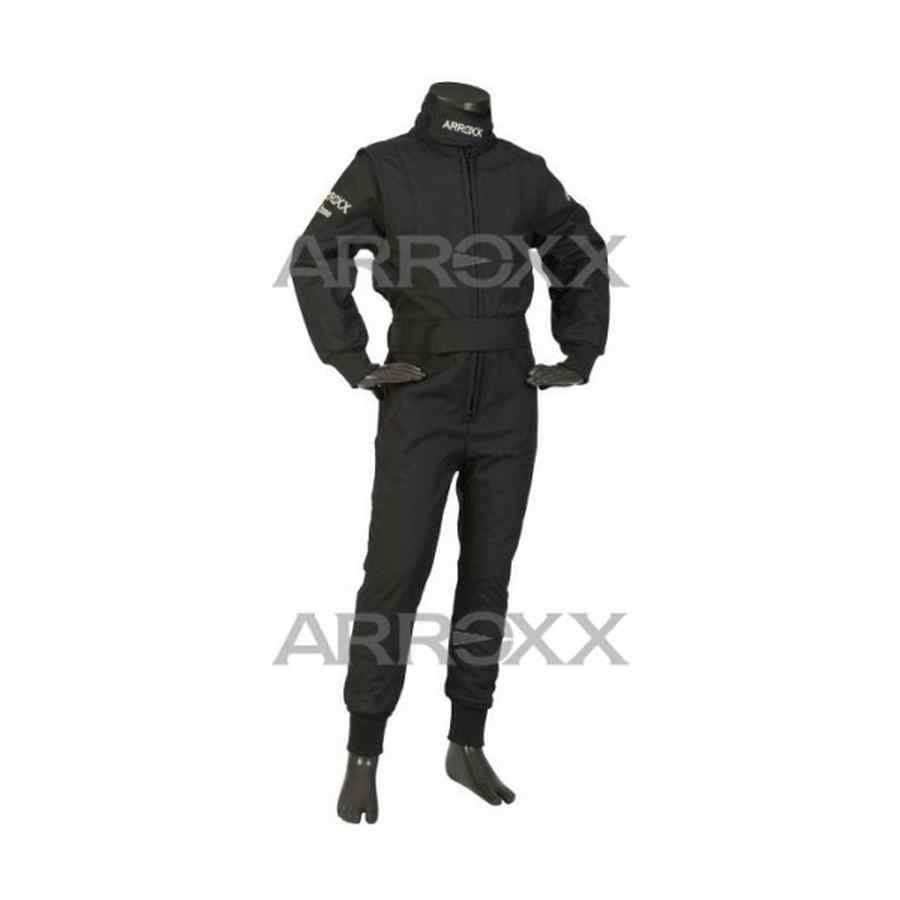 Arroxx Kartingpak Junior - 1 kleur - Zwart