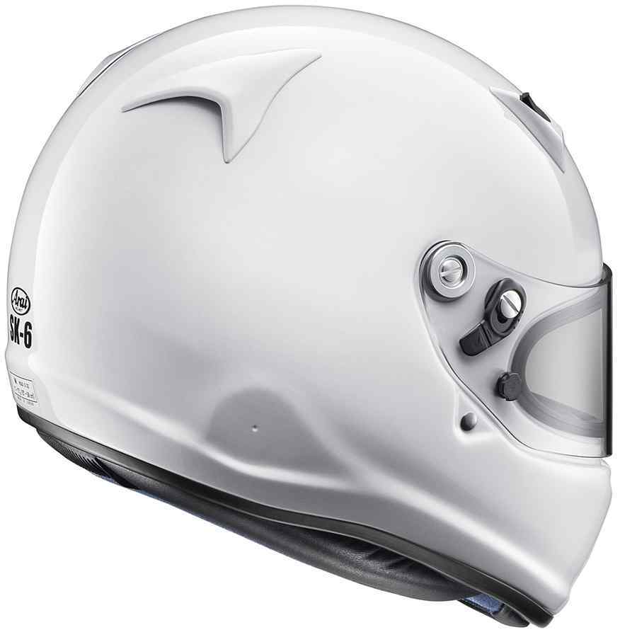 Arai SK6 karthelm voor indoor en outdoor kleur wit