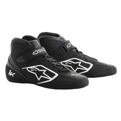 Alpinestars Tech 1-K Karting schoen zwart wit - Comfortabel