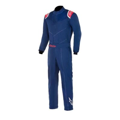 Alpinestars Kart Indoor mekaniekerspak prijstopper - Royaal Blauw Rood