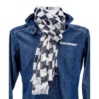 Sjaal Scratch Zwart Wit