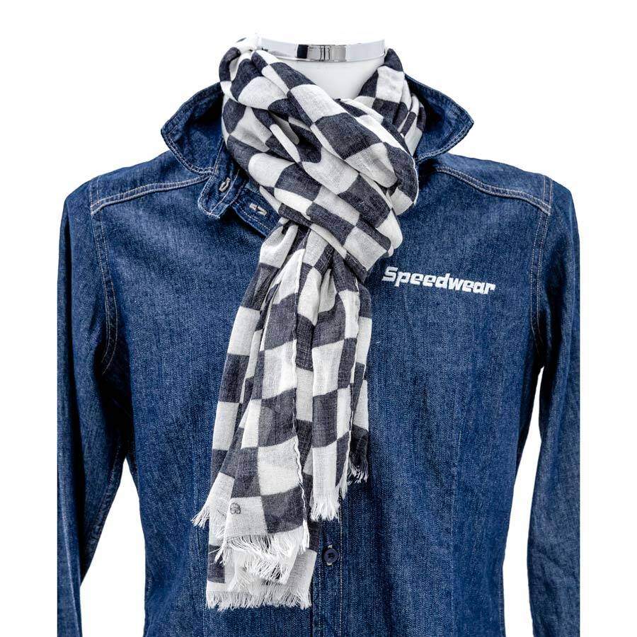 Sjaal Scratch Zwart Wit