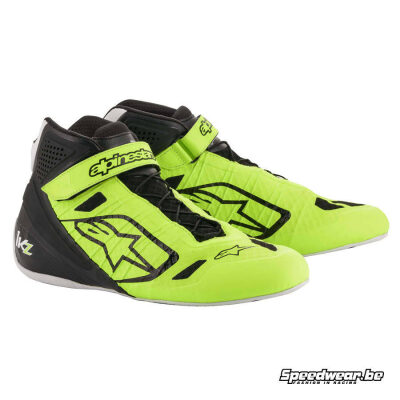 Alpinestars schoenen karting Tech 1 KZ - Fluo geel Zwart