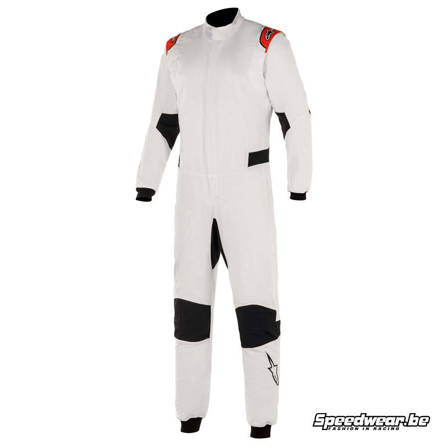 Alpinestars Raceoverall Hypertech V2 - Wit Rood