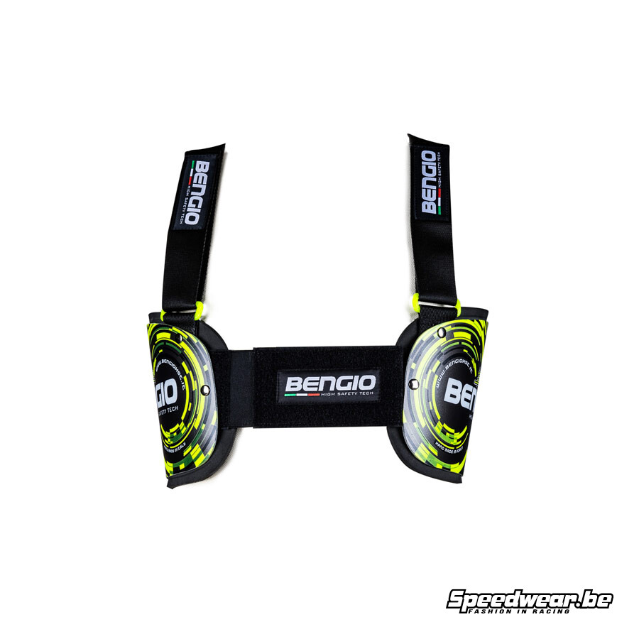 Bengio Ribbeschermer - Standard - Antraciet Fluogeel_Speedwear