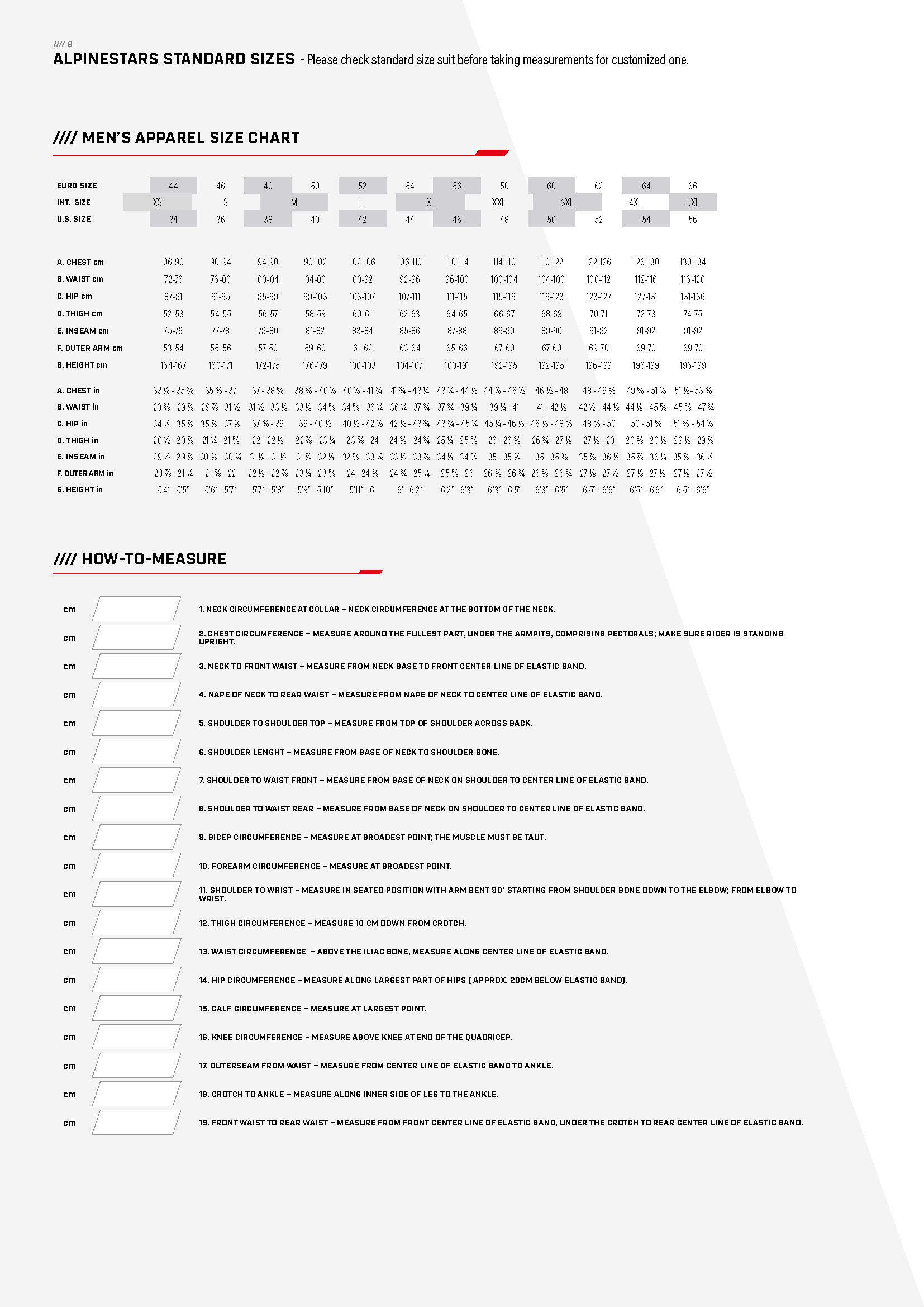 Alpinestars Form Made to Measure 4