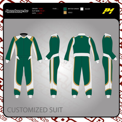 Rallysportoverall van P1 - Volledig op maat en in eigen design 4