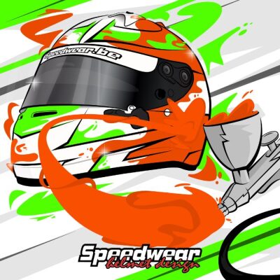 Helmspuiting eigen design