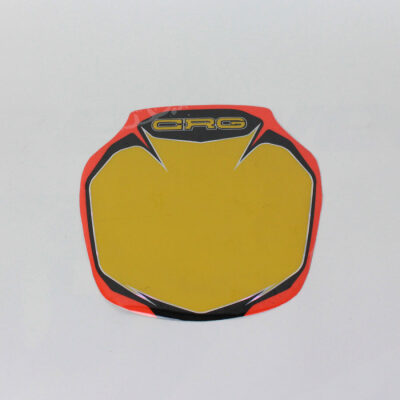 Voorbumper NR bord sticker