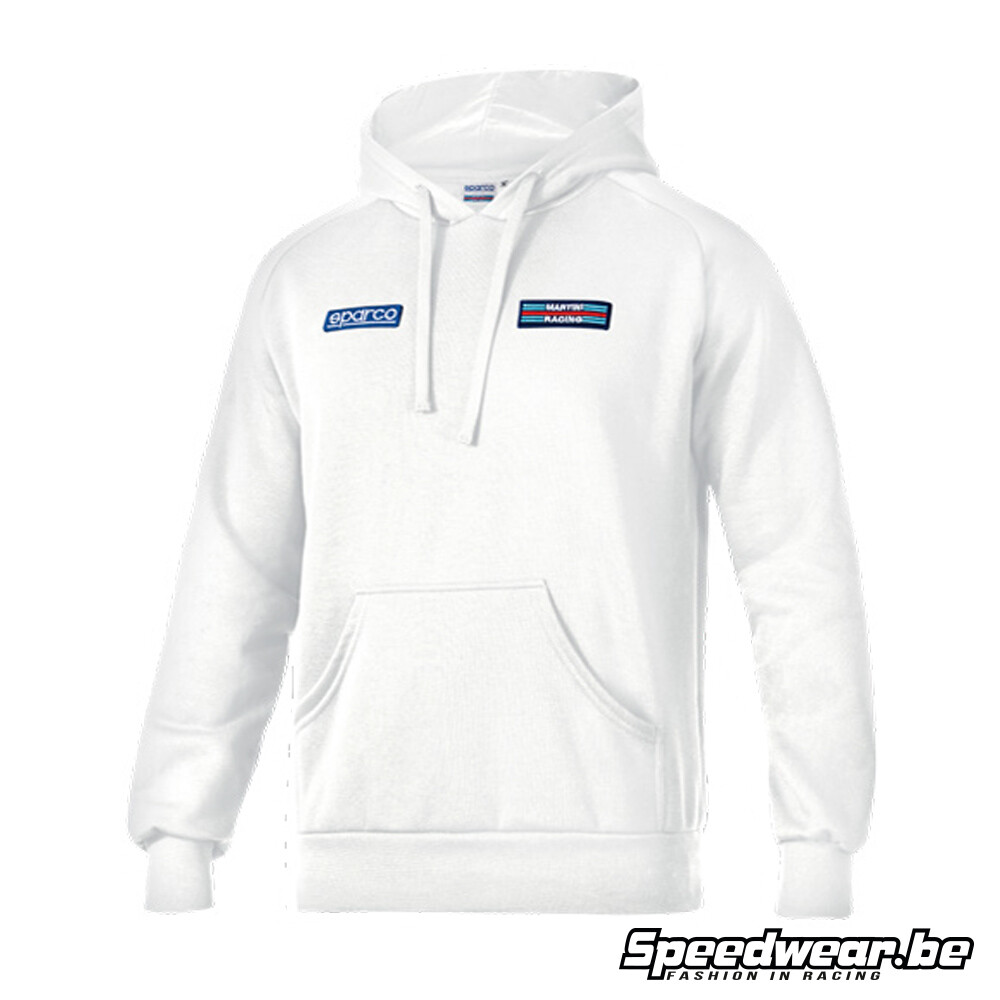 Sparco Martini Racing Stripes Hoodie White