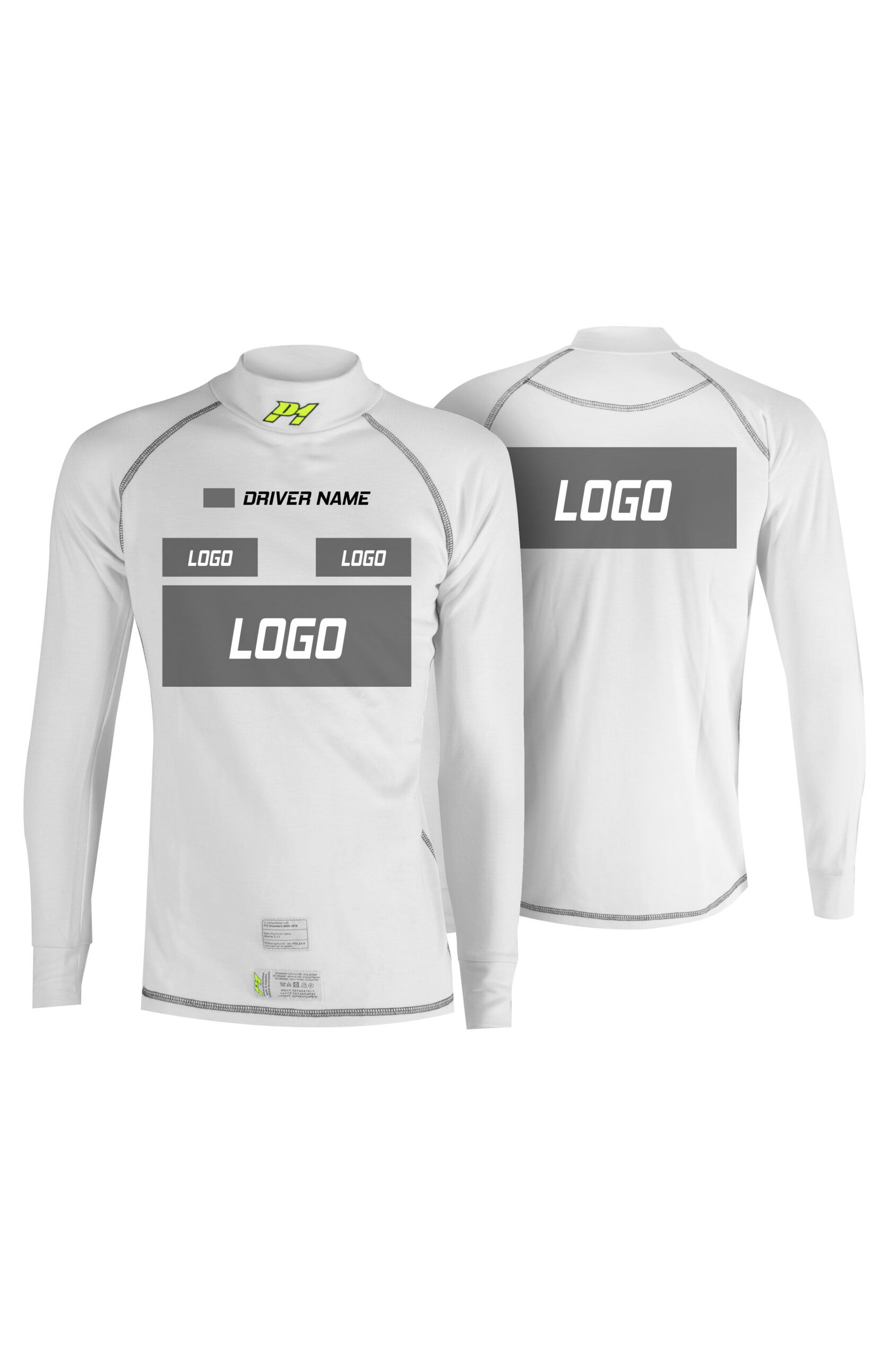 P1 Advanced Racewear ELITE COMFORT Top - zwart - Afbeelding 4