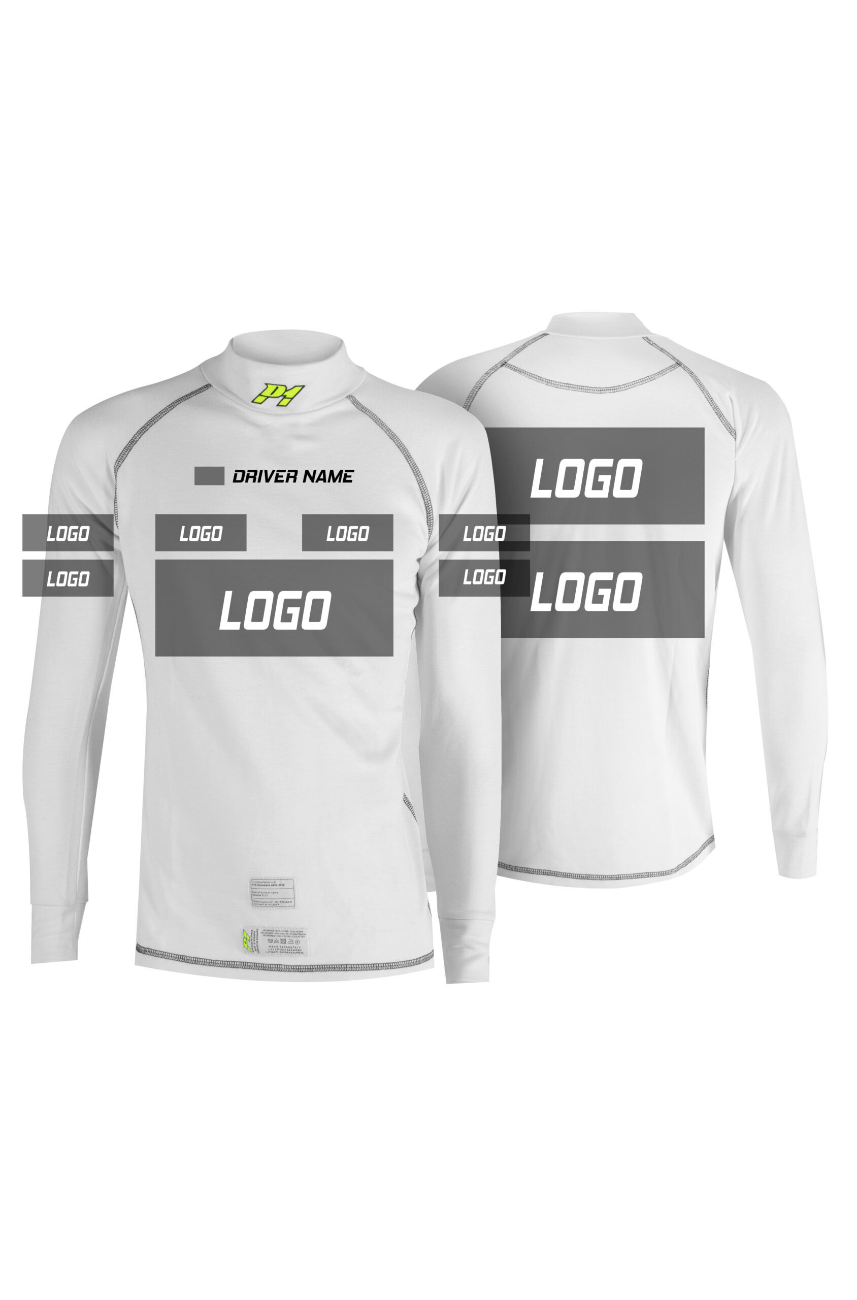 P1 Advanced Racewear ELITE COMFORT Top - zwart - Afbeelding 3