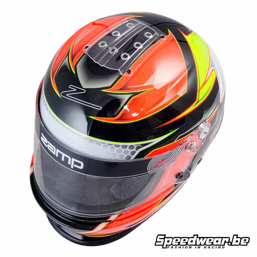 Zamp Jongeren Kartinghelm RZ 42 Oranje/Geel