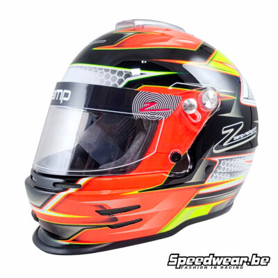 Zamp Jongeren Kartinghelm RZ 42 Oranje/Geel