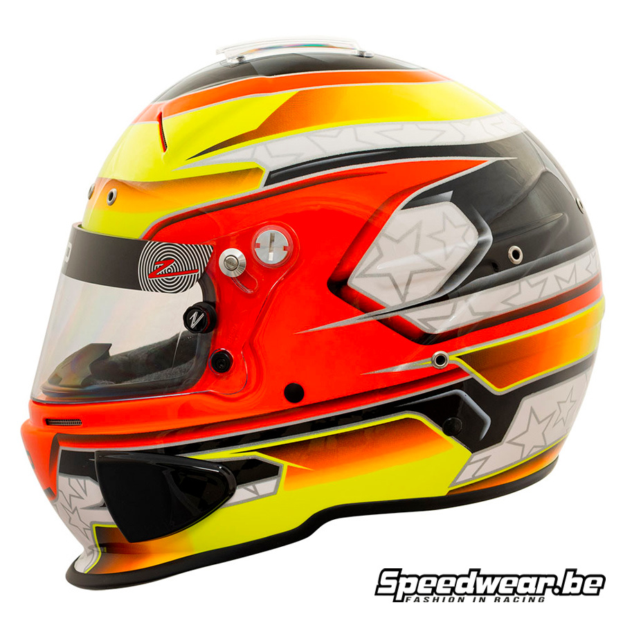 Zamp Autorace Helm RZ 70E Switch Orange - Afbeelding 6