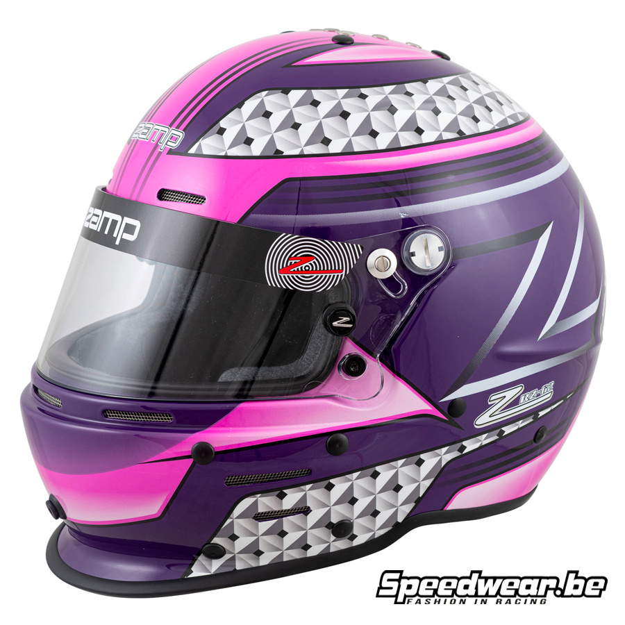 Zamp Autoracehelm RZ 62 Roos/Paars - Afbeelding 3