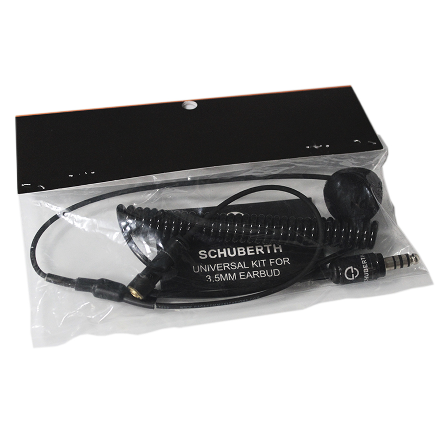 Schuberth Boom Mic Helmet Kit Male NEXUS 4PIN STD, 3.5 Earplugs con