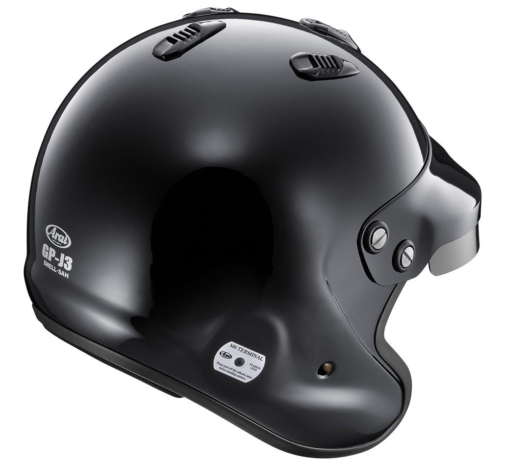 Arai GP J3 OPEN FACE helm Shell Achterzijde