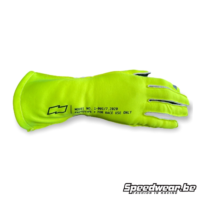 OFFSET Kartinghandschoen RACER Fluo Geel