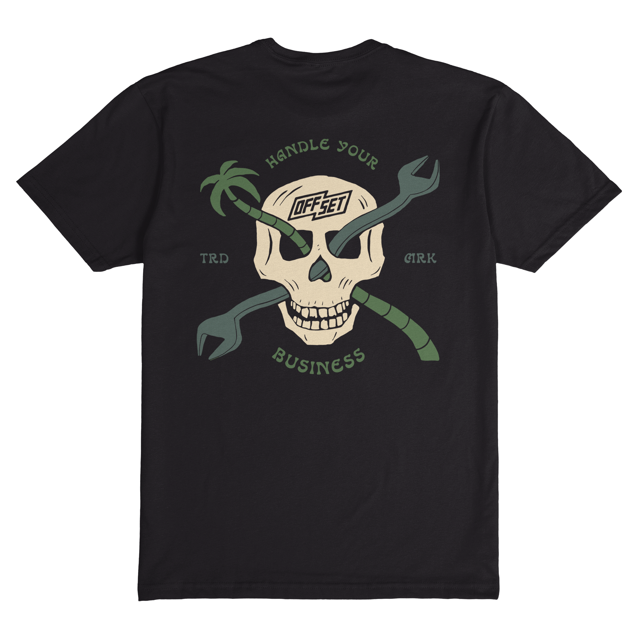 OFFSET Skully Tee Achterkant