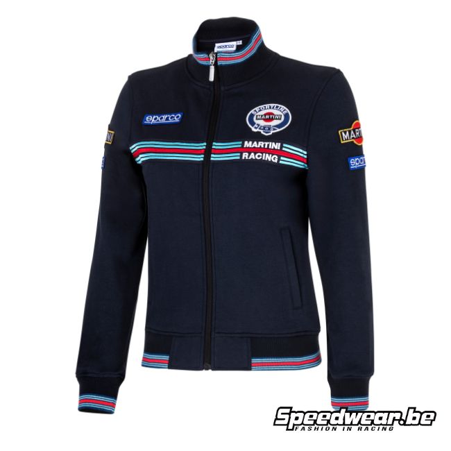 Sparco Martini Racing Zip up Vrouwen Model