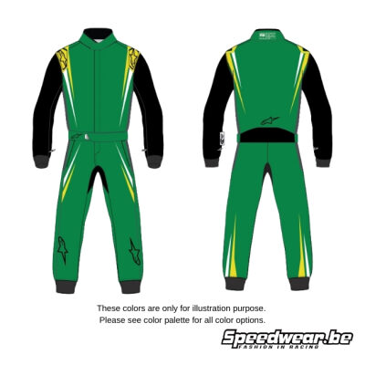 Alpinestars Tech Vision PRE SET auto overall 8