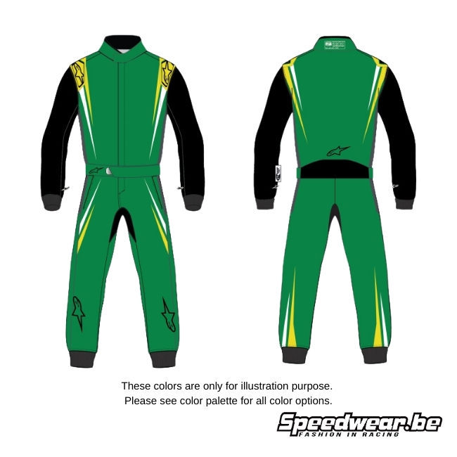 Alpinestars Tech Vision PRE SET auto overall 8