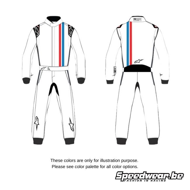 Alpinestars Tech Vision PRE SET race suit 7