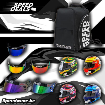 Zamp Pakket: Helm + Vizier + Helmtas