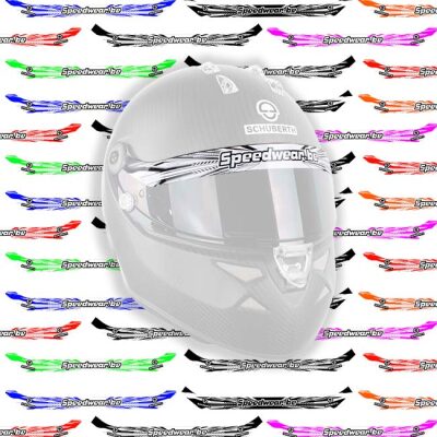 Viziersticker Speedwear x SCHUBERTH