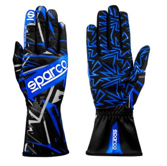 Sparco K-ROOKIE Karthandschoen Zwart Blauw