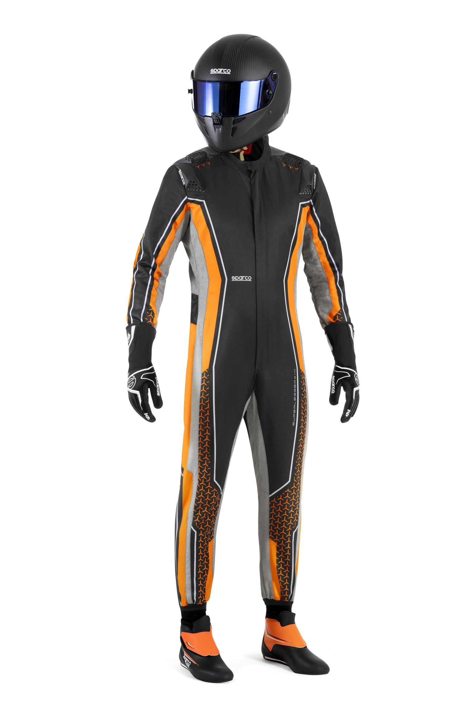 Sparco K50 SUPERLEGGERA-K zwart/oranje 54