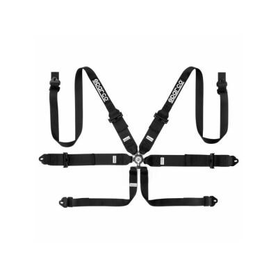 Sparco S04818RH1NR 6-punts gordel – Zwart