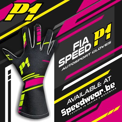 P1 handschoen FIA SPEED