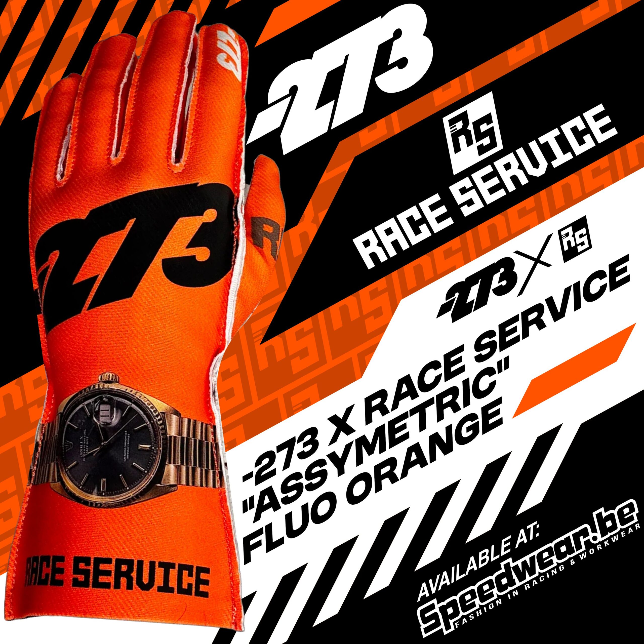 Minus 273 RACE SERVICE Fluo Orange Asymmetric