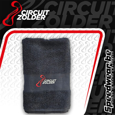 Circuit Zolder Handdoek ZWART