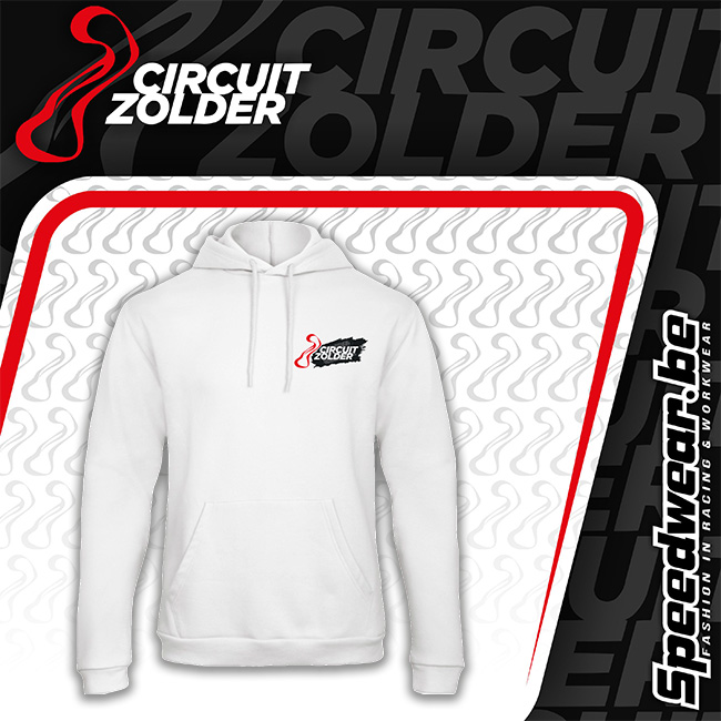 Circuit Zolder Hoodie LAYOUT WHITE